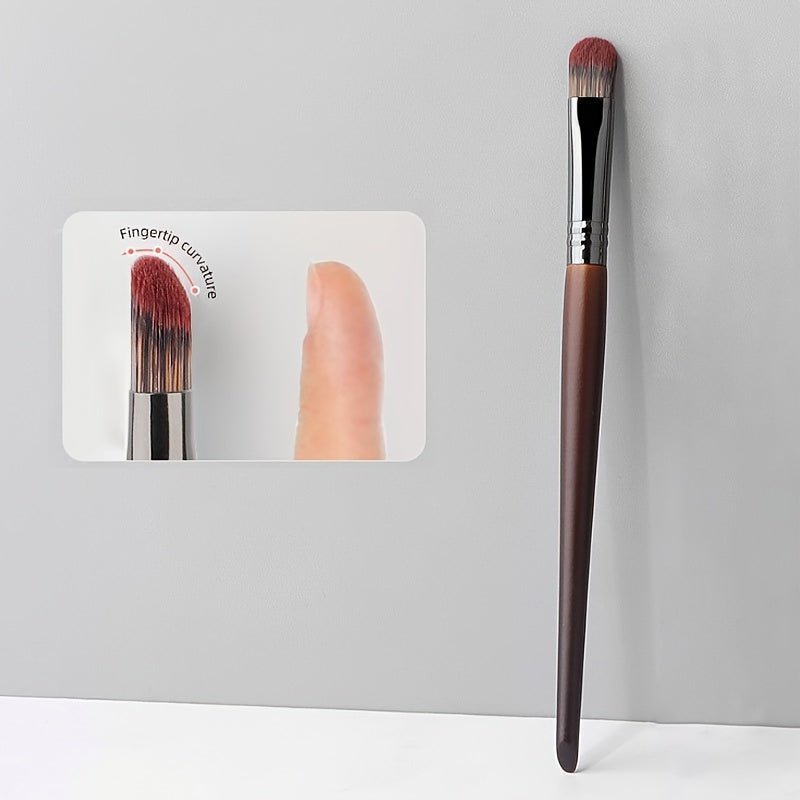 Concealer Brush for Dark Circles & Acne Marks — Soft Synthetic Bristles for Seamless Coverage - Image 2