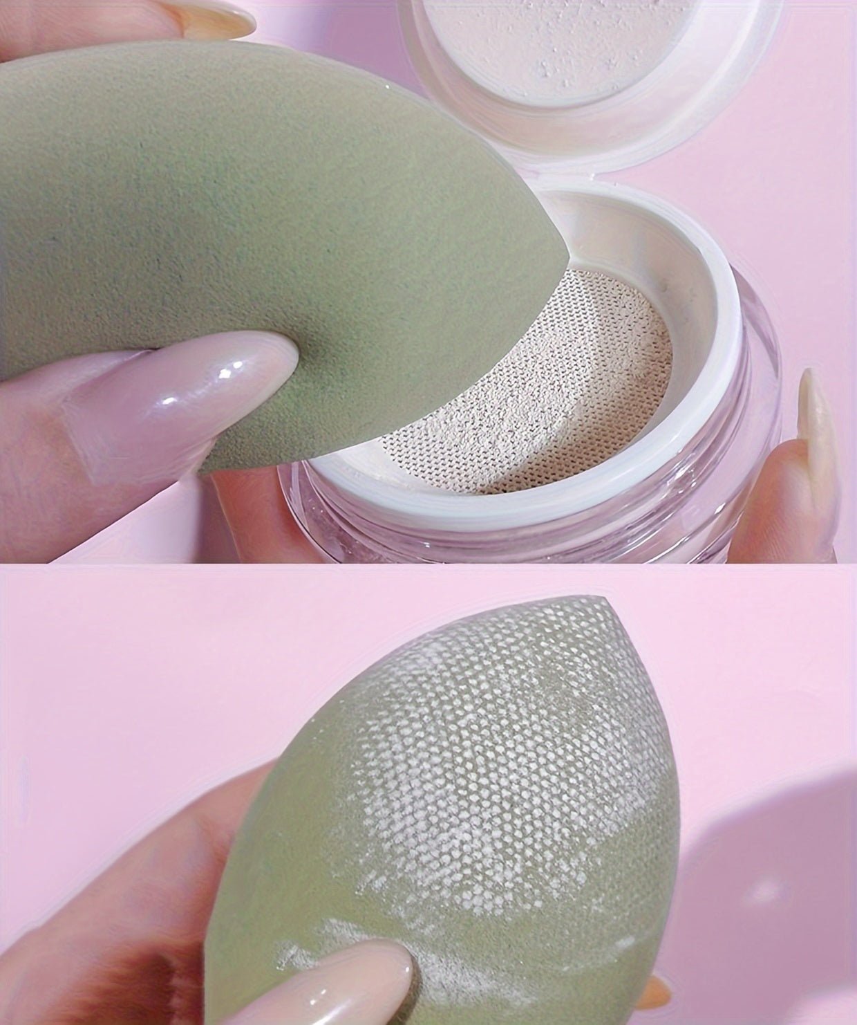 4PCS Makeup Sponge Beauty Blender Set - Ultra-Soft, Seamless Blend for Liquid Foundation, Durable & Bouncy - Image 10