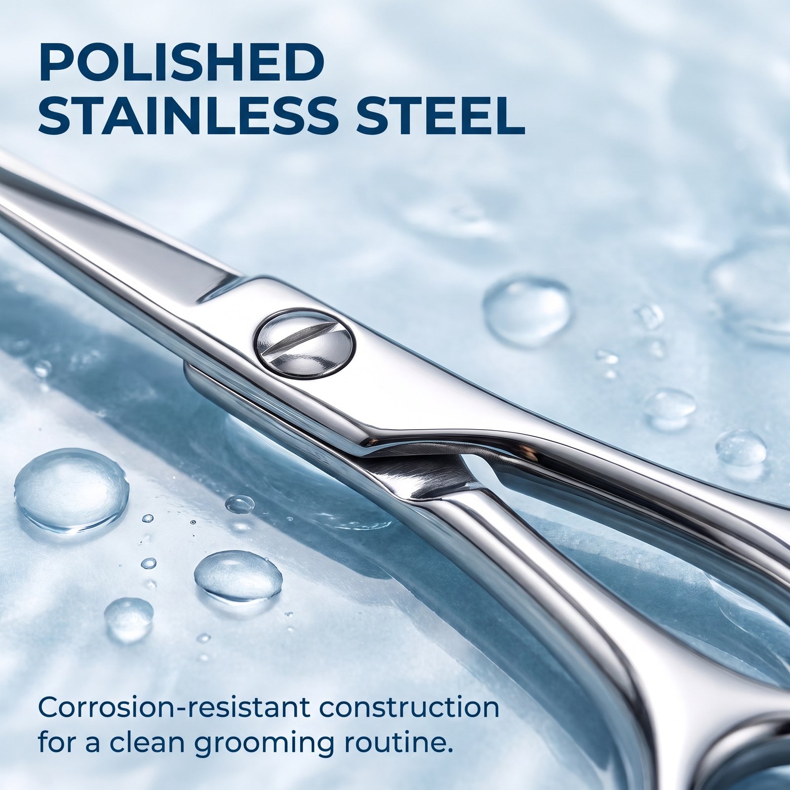 Round Tip Stainless Steel Nose Hair Scissors — Safety-Designed for Gentle, Precise Trimming - Image 4