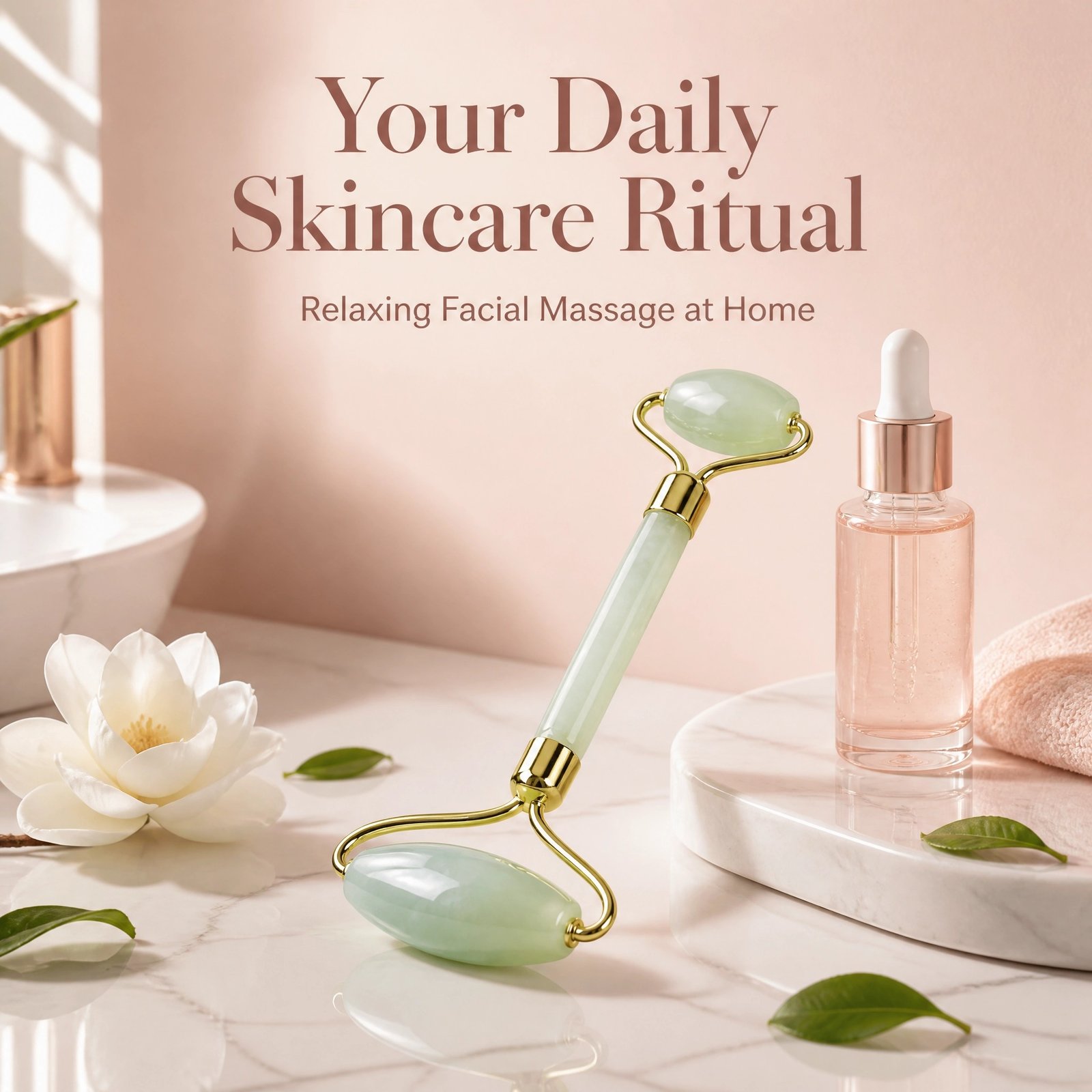 Natural Xiuyan Jade Facial Roller — Dual-Head Design for Lifting, Tightening & Soothing Massage - Image 6