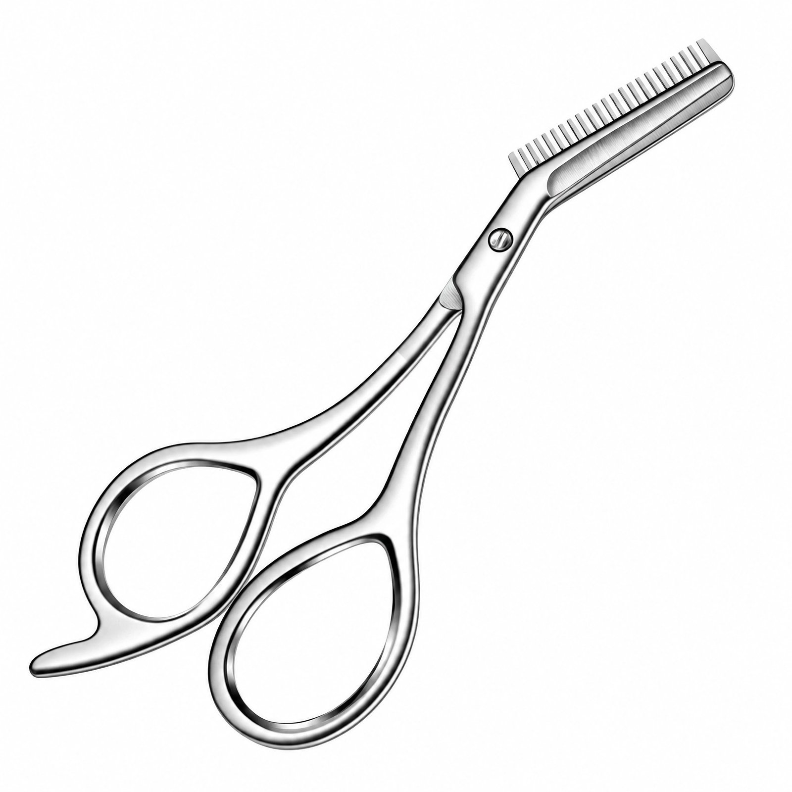Eyebrow Trimming Scissors with Comb — Precision Blade & Fine Comb Teeth for Easy Brow Shaping - Image 3