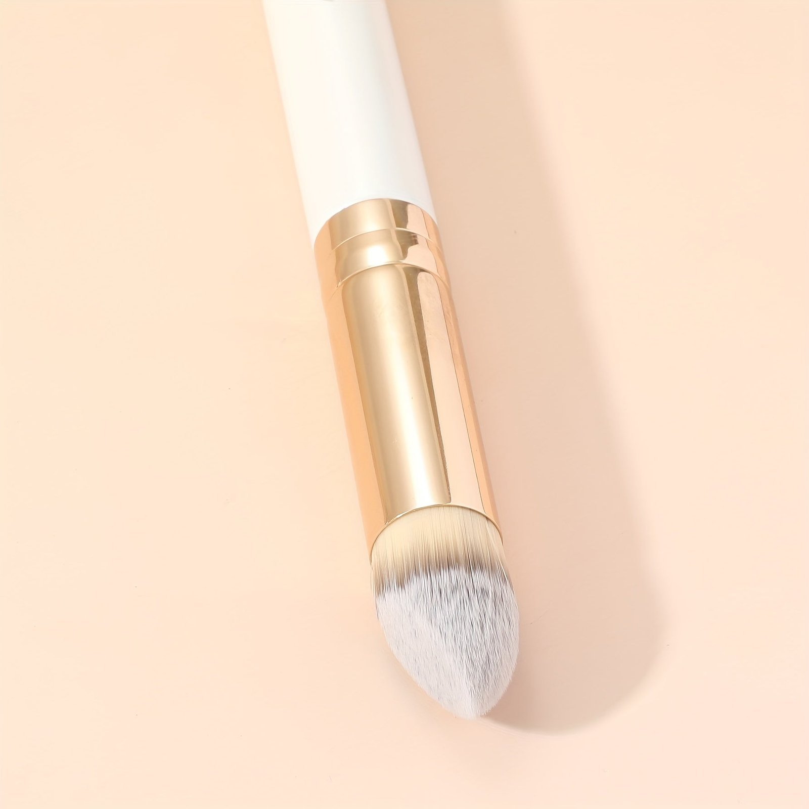 Angled Concealer Brush — Precision Tip for Spot Concealing, Contouring & Highlighting - Image 4