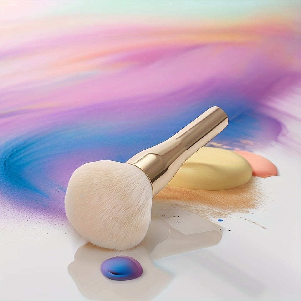 Flawless Finish Kabuki Brush - Hypoallergenic, Full Coverage, Skin Friendly - Image 2