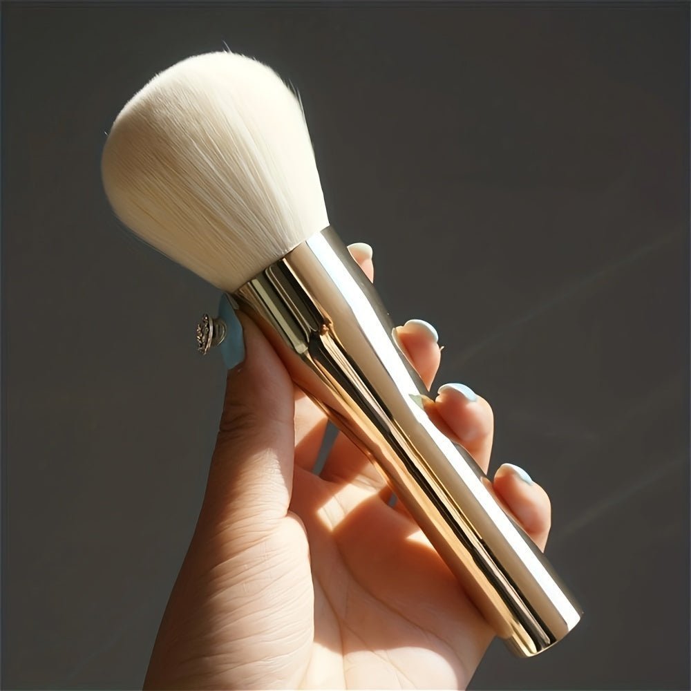 Flawless Finish Kabuki Brush - Hypoallergenic, Full Coverage, Skin Friendly - Image 4