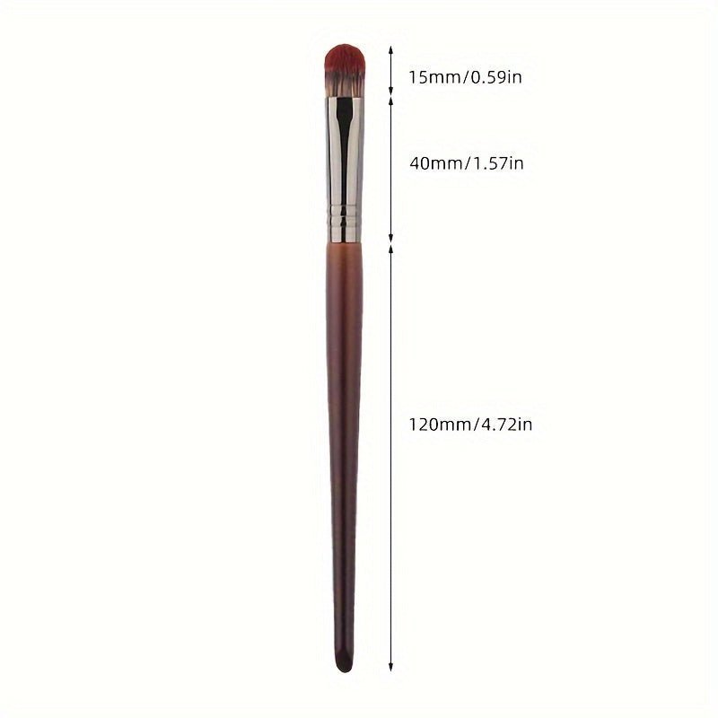 Concealer Brush for Dark Circles & Acne Marks — Soft Synthetic Bristles for Seamless Coverage - Image 4