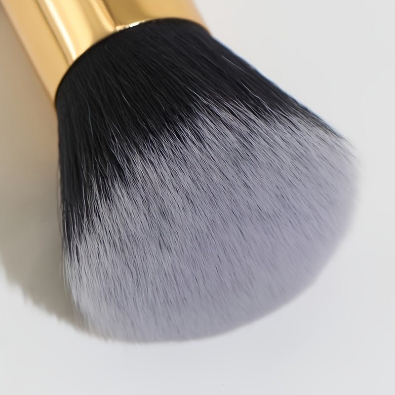 Large Size Powder Brush — Oval Design for Foundation, Blush, Sculpting & Bronzer - Image 4