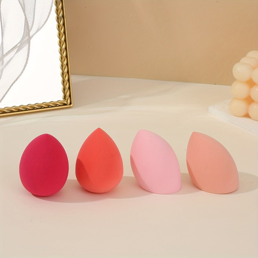 4pcs Makeup Sponges Beauty Blender with Portable Case for Daily Makeup and Travel Use - Image 4