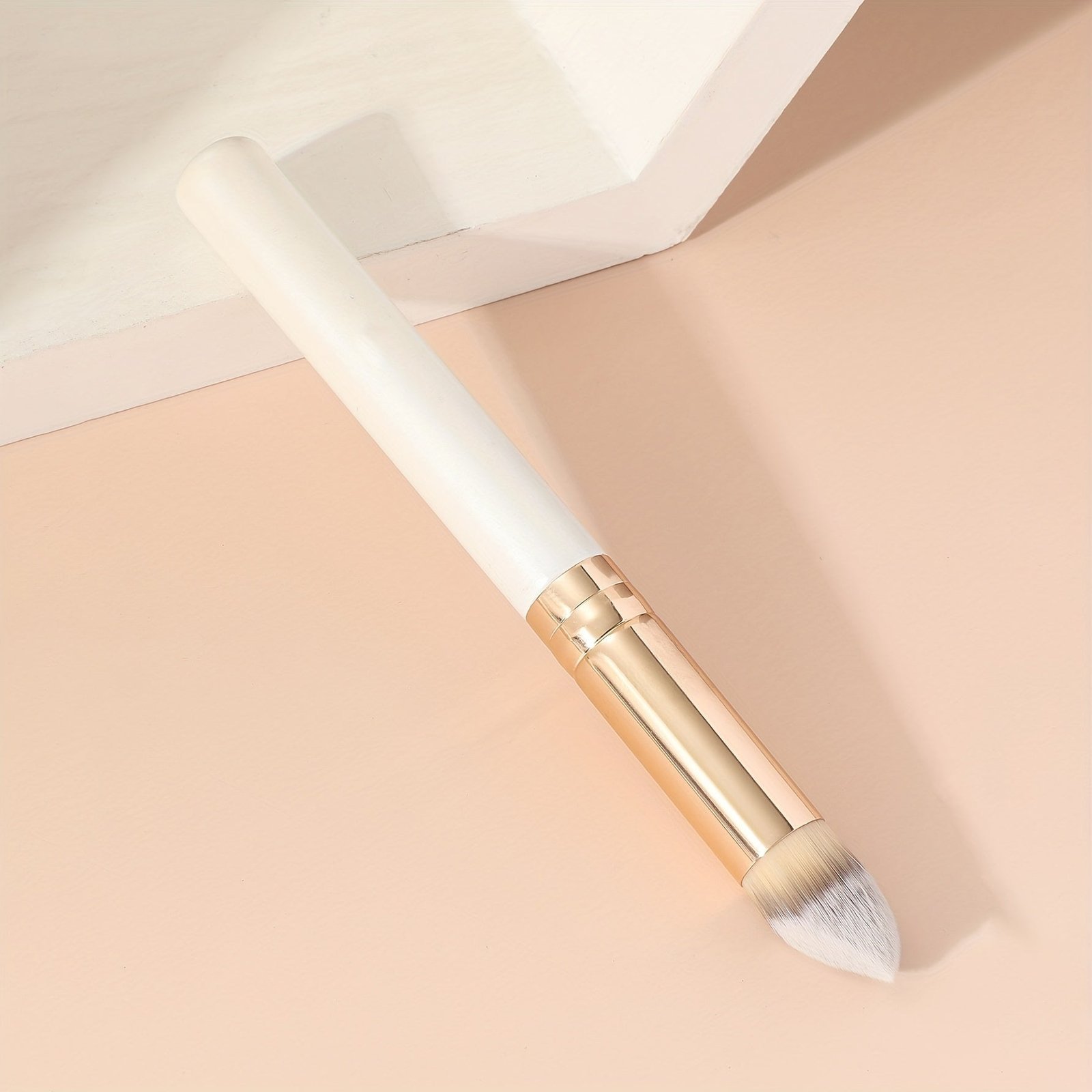 Angled Concealer Brush — Precision Tip for Spot Concealing, Contouring & Highlighting - Image 5