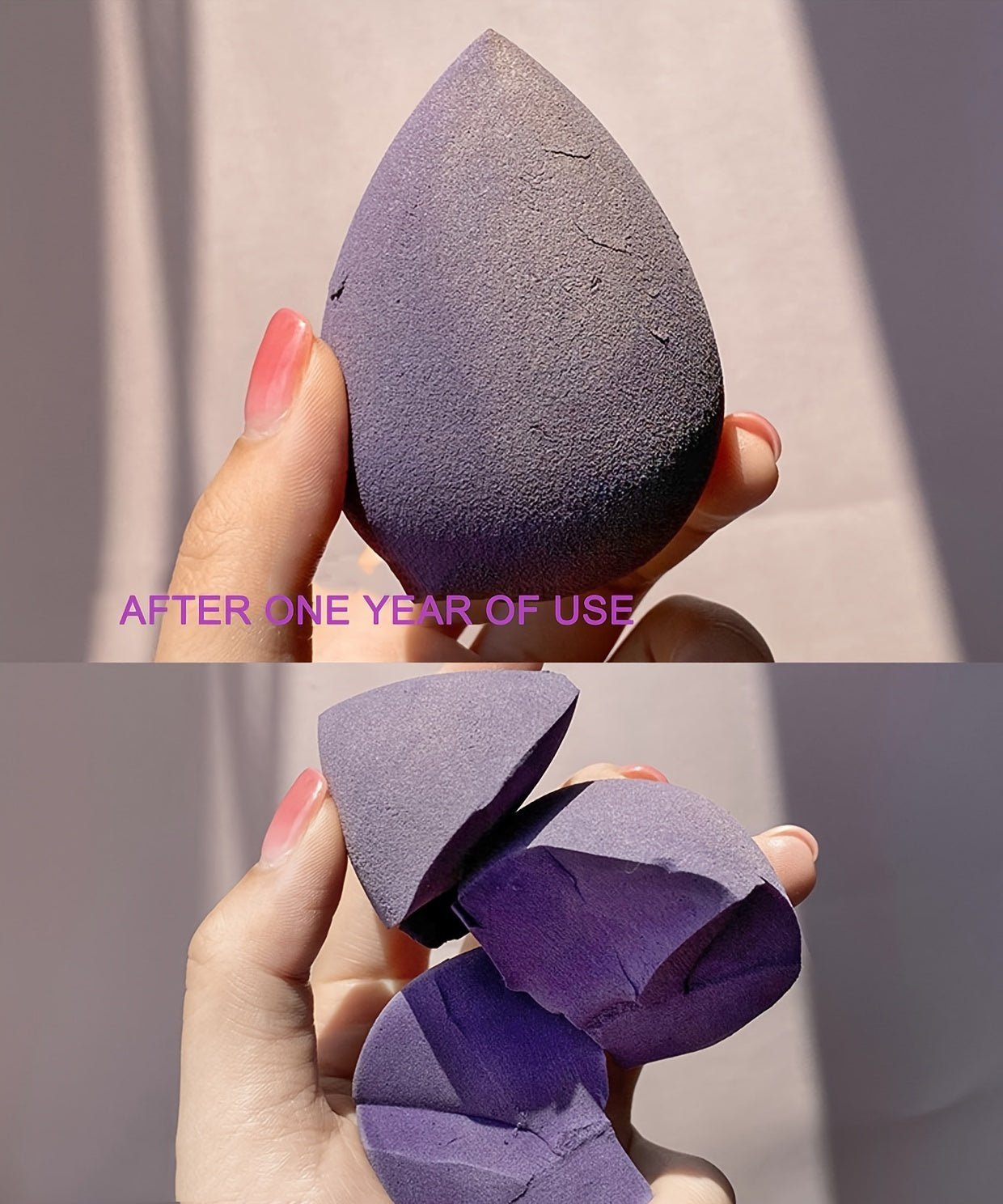 4PCS Makeup Sponge Beauty Blender Set - Ultra-Soft, Seamless Blend for Liquid Foundation, Durable & Bouncy - Image 9