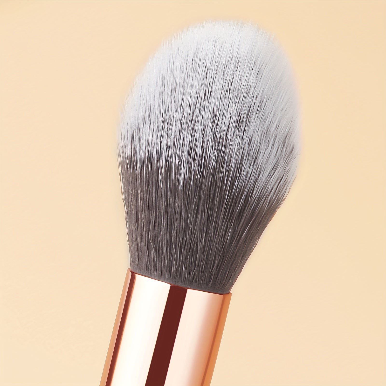 Premium Flame Design Highlighter Brush: Soft, Angled, Ideal for Daily and Professional Makeup - Image 3